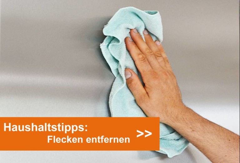 Omas Haushaltstipps: Flecken entfernen